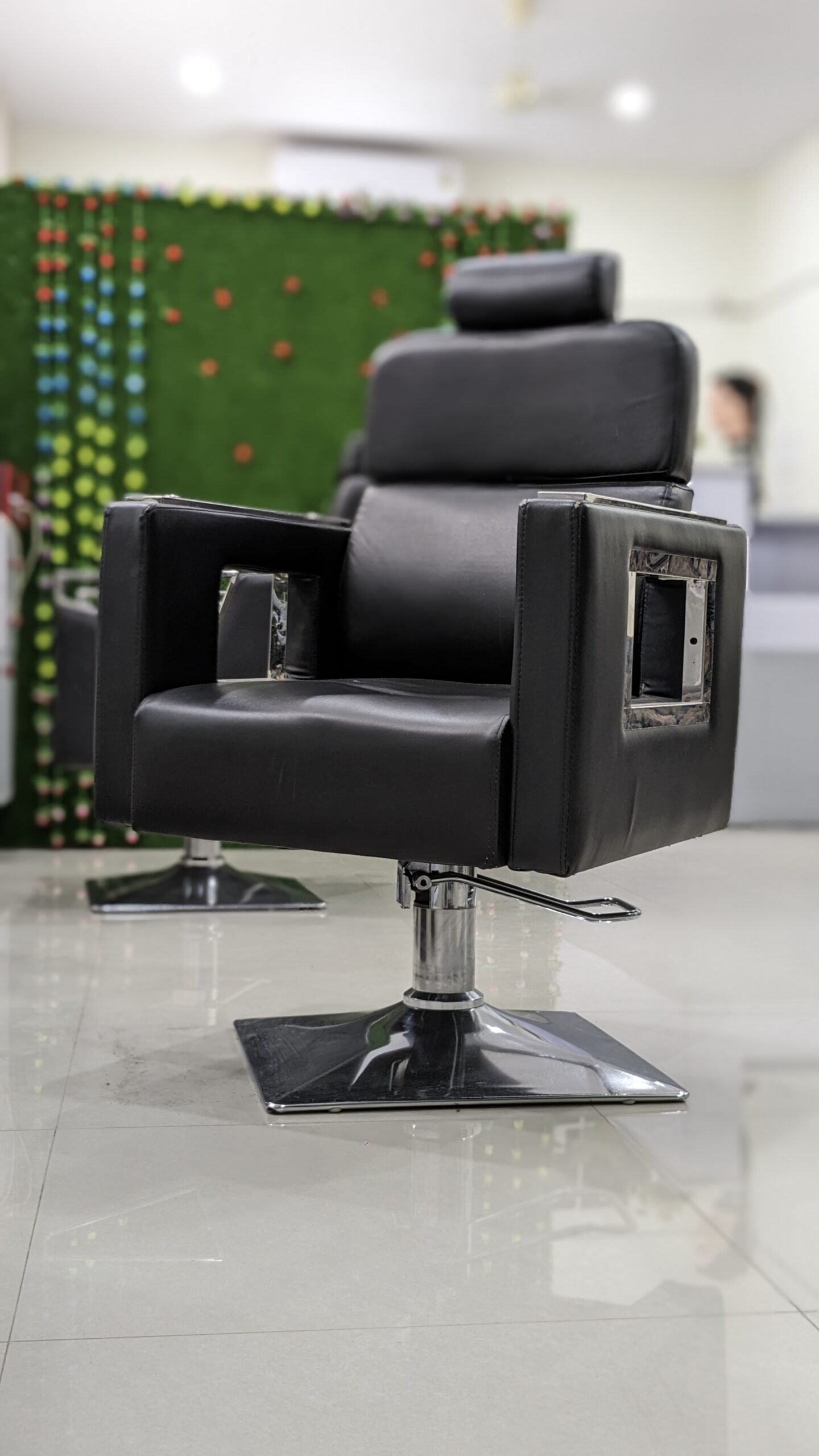 chair in the best salon in bokaro